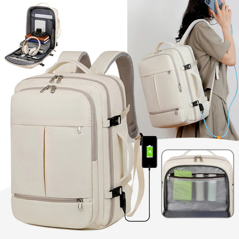 Large Capacity Backpack – Stylish, Functional, and Perfect for Travel!