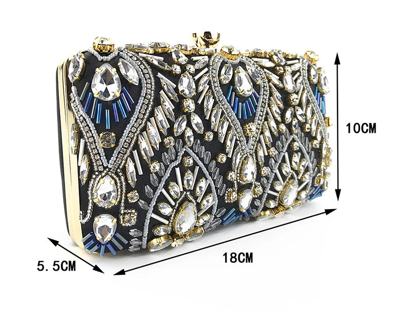 Luxury Diamond Rhinestone Clutch