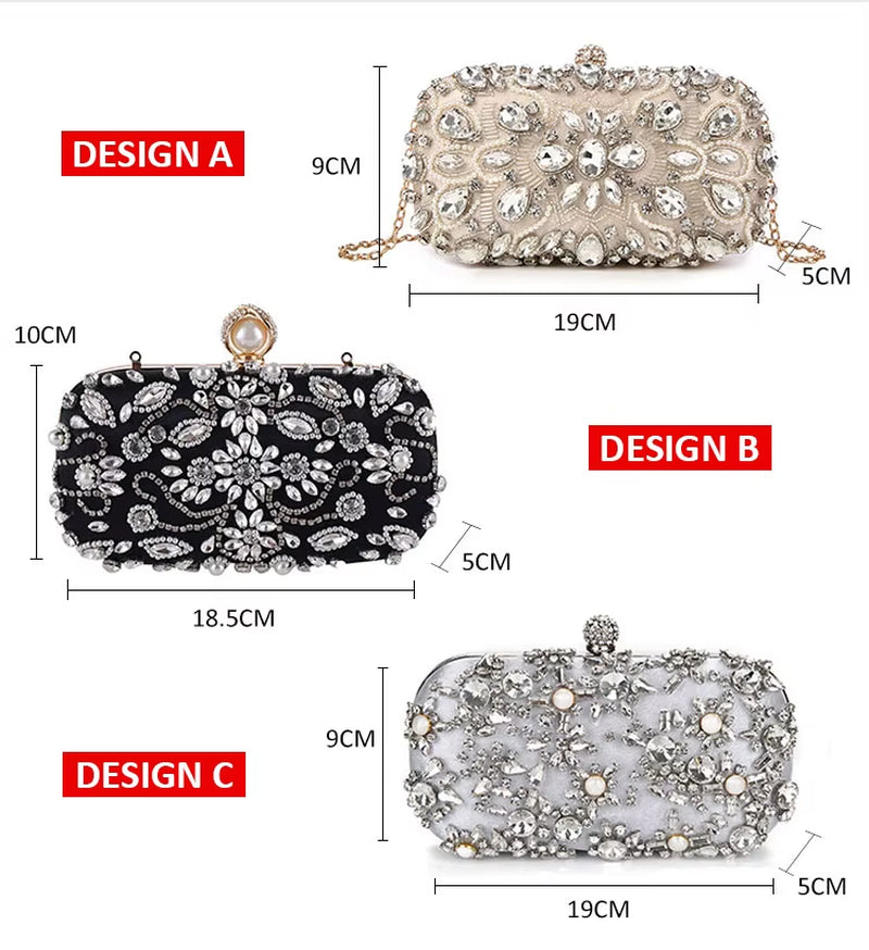  Luxury Pearl & Diamond Evening Purse!