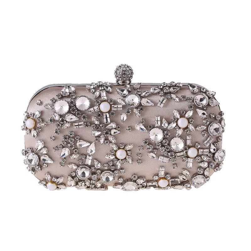  Luxury Pearl & Diamond Evening Purse!