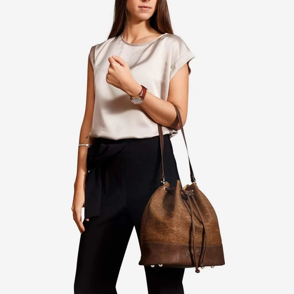 Cork Bucket Bag – Effortless Style Meets Functionality!