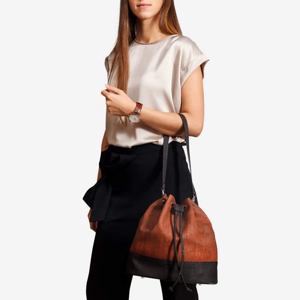 Cork Bucket Bag – Effortless Style Meets Functionality!