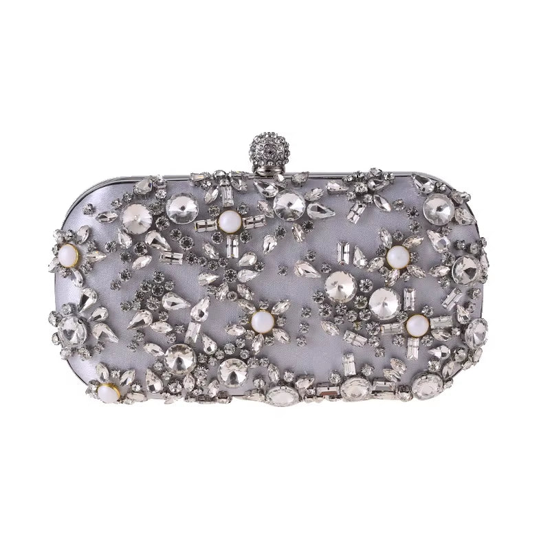  Luxury Pearl & Diamond Evening Purse!