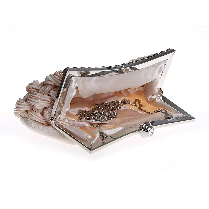 Hot Spring Evening Bag – Elegant Weave Clutch for Women!