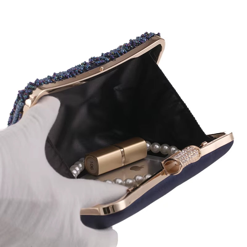 Pearl Clutch – Luxury Handmade Party Bag!