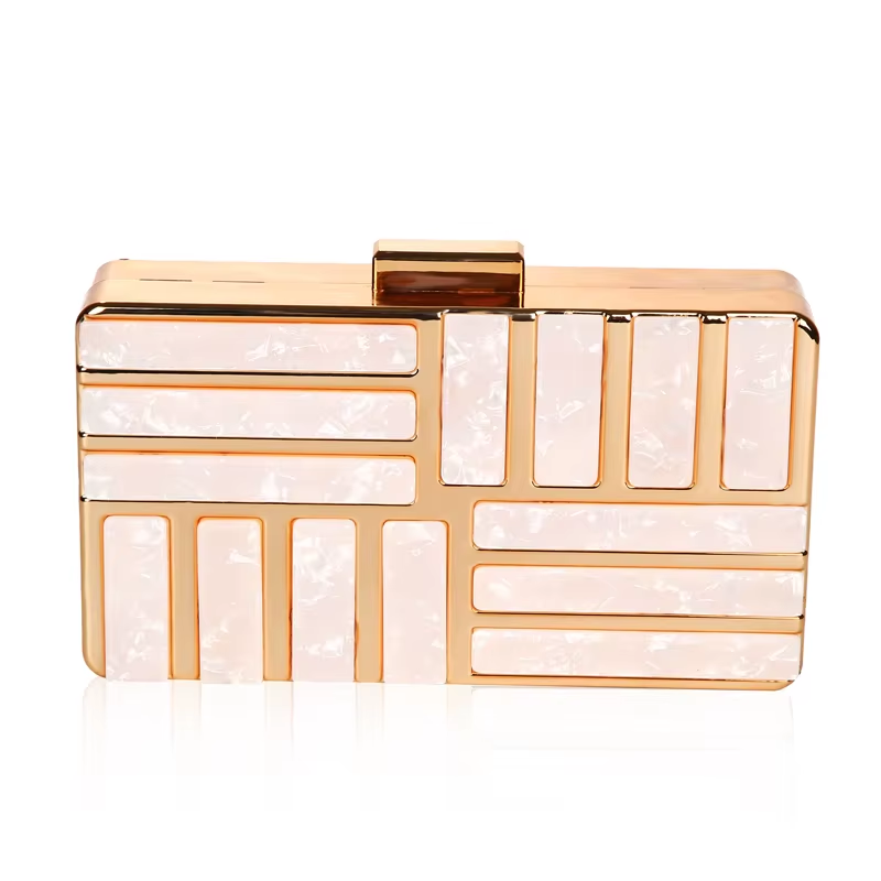 Women's Acrylic Clutch Bag – Elegant Evening Bag for Every Occasion!