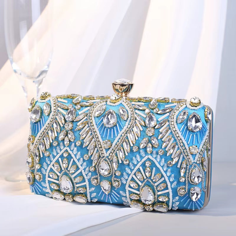 Luxury Diamond Rhinestone Clutch 