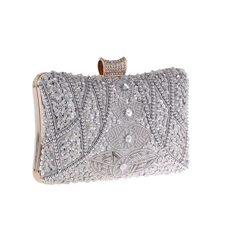 Pearl Clutch – Luxury Handmade Party Bag!