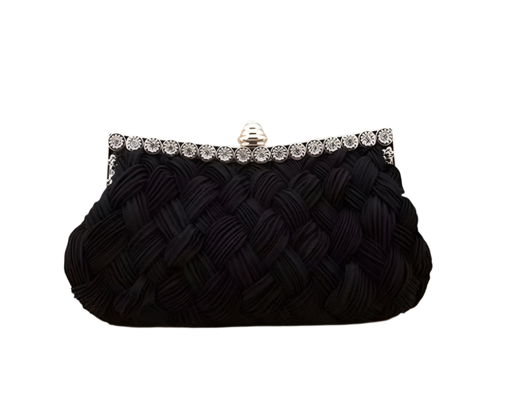 Hot Spring Evening Bag – Elegant Weave Clutch for Women!