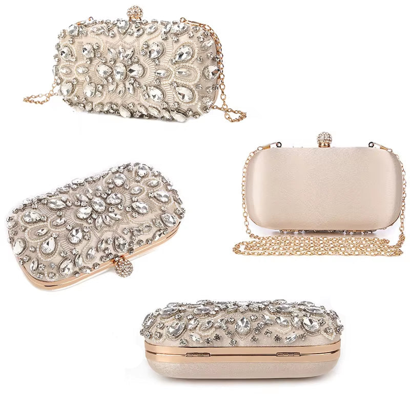  Luxury Pearl & Diamond Evening Purse!